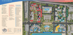 Mặt bàng tiện ích Lumiere Bayfront